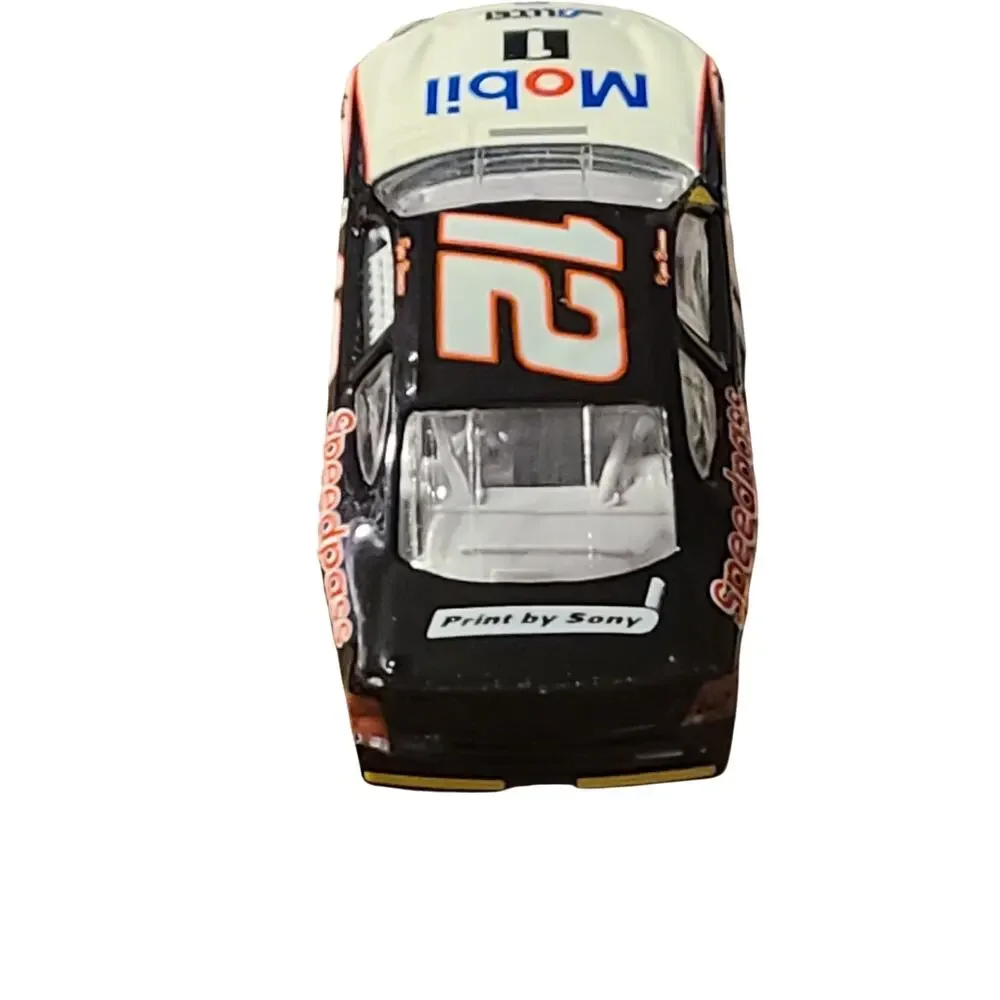 Hot Wheels 1999 Toy Car NASCAR Mobil 1 - #12 Ryan Newman